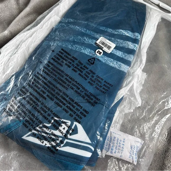 Fly Racing Kinetic Mesh Noiz Pants Blue/Navy Size 26 - Picture 5 of 5